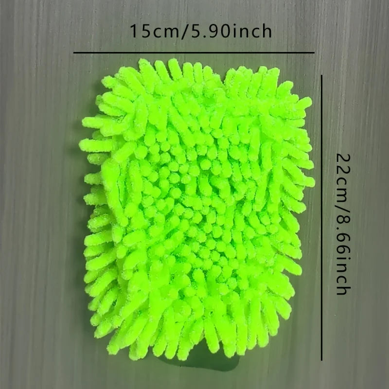 Electric Bicycle Car Cleaning Microfiber, 1/2-Piece Set Scratch Free and