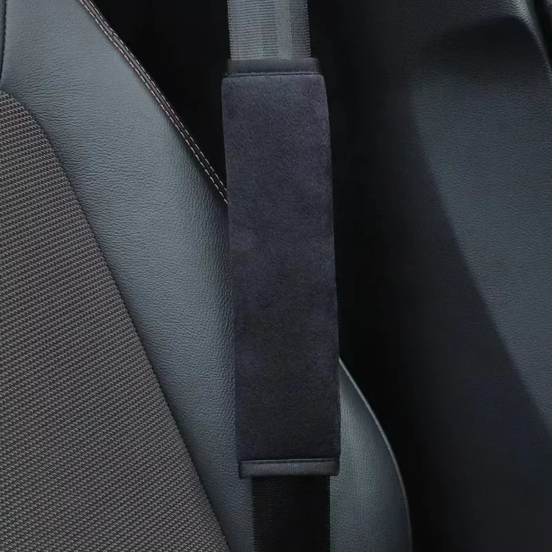 1/2/4pcs Car Seat Belt Shoulder Pad Cover Comfort Protector For Adults