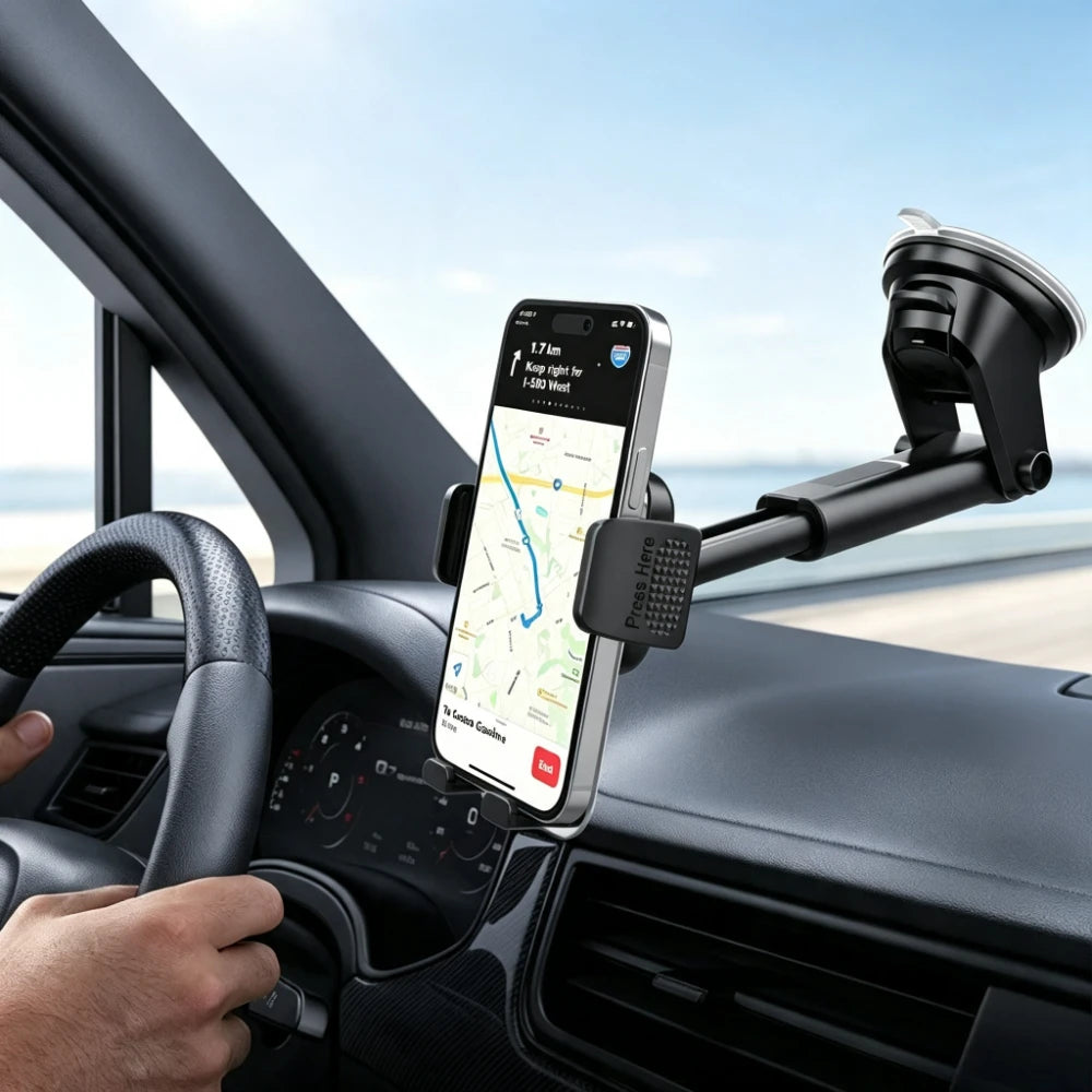 Dashboard & Windshield Car Phone Holder