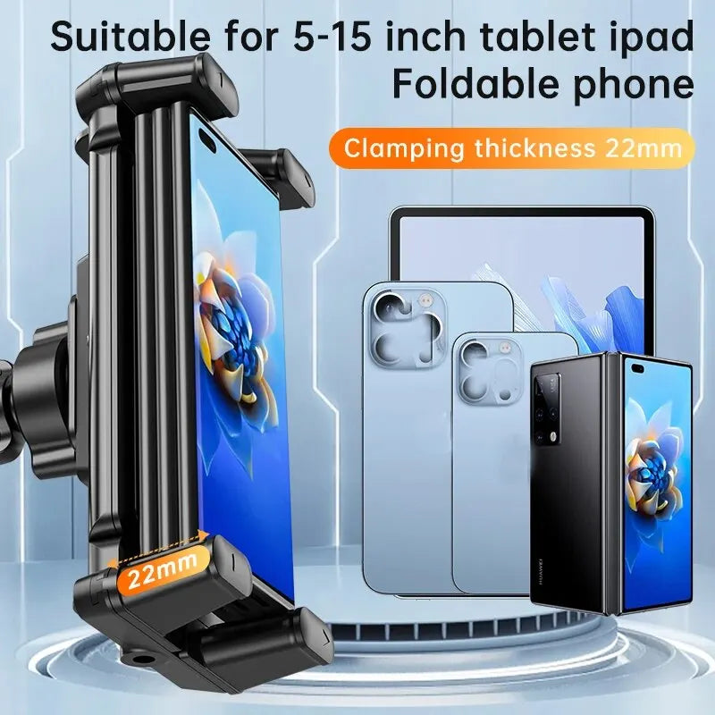 Dashboard Tablet Holder for Car Suction Car Mount with for All 7"-15" Pad