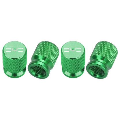 4Pcs Car Wheel Tire Valve Caps Tyre Stem Cover Airdust Waterproof For BYD