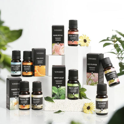 17 Flavors 10ml Essential Oils For Aroma Diffuser AirHumidifier Home