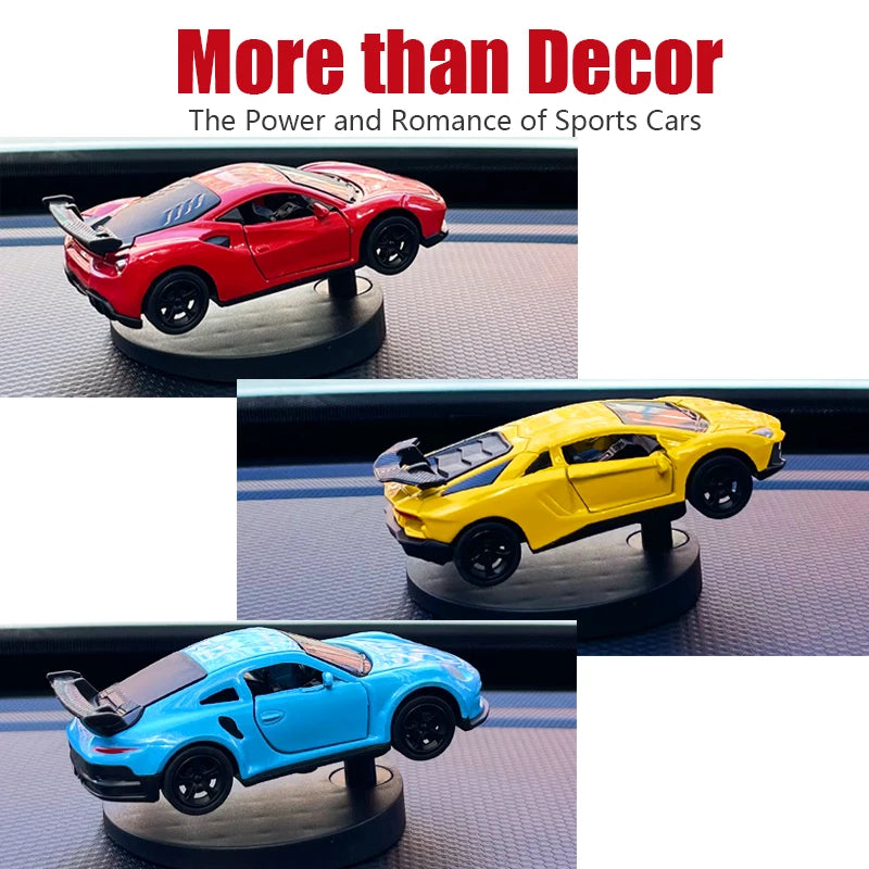 Drifting Car Model dashboard Swing Moving cool sports racing ornaments dash