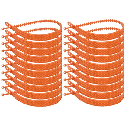 20/10pcs Plastic Snow Chain for Car Tire Widen Thick Crawler Anti Slip