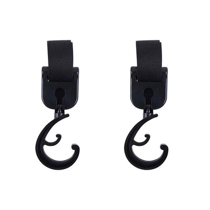 2pcs Car Trunk Storage Hook For Bag Umbrella Fishing Rod Holder Seat Back