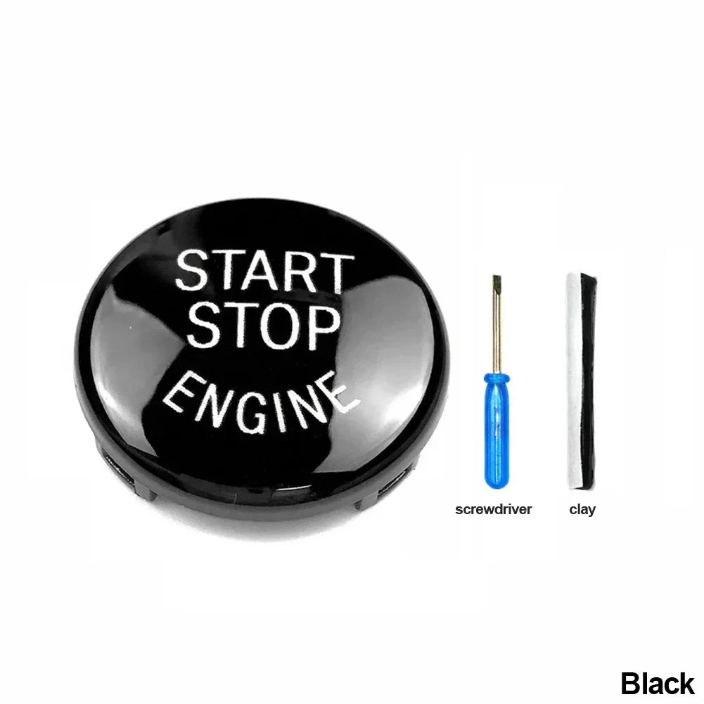Engine Start Stop Button Cover For BMW 1 3 5 Series X1 X3 X5 M5 E87 E81 E90