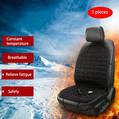 EAFC 12V Car Heating Cushion Heated Seat Pad Heater Winter Warmer Seat