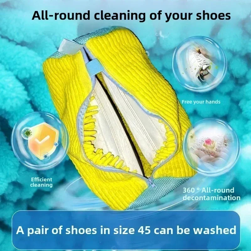 Laundry Bags Shoe Washing Machine Bag-with Zipper Laundry Bag with Rich