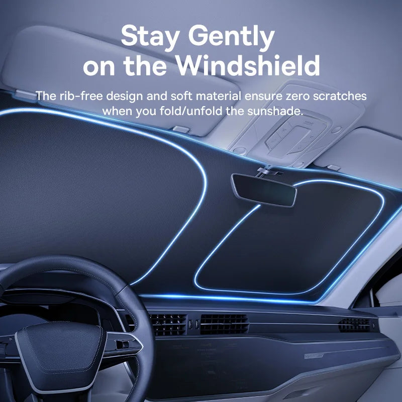 Basues Car Sunshade Windshield Cover Car Front Window Sun UV Protection