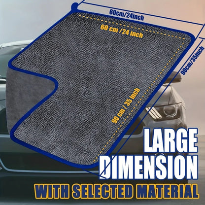 Extra Large Car 1pc Drying Towel - Ultra-Absorbent Soft Lint & Streak-Free