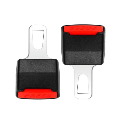 2PC Car Seat Belt Clip Extender Safety Seatbelt Lock Buckle Plug Thick