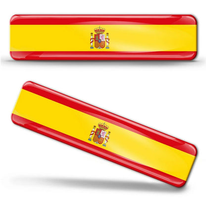 3D Reflective National Flag Sticker Motorcycle Car Decal British Italy USA