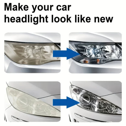 Car Headlight Restoration Paste for Oxidation and Scratches