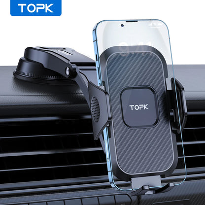 TOPK Easy-Install Dashboard Car Phone Holder