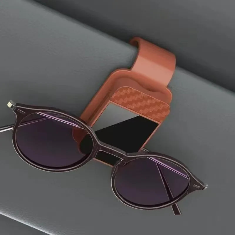 Car-mounted Glasses Car Sunshade Holder Eye Frame for Magnetic Attachment