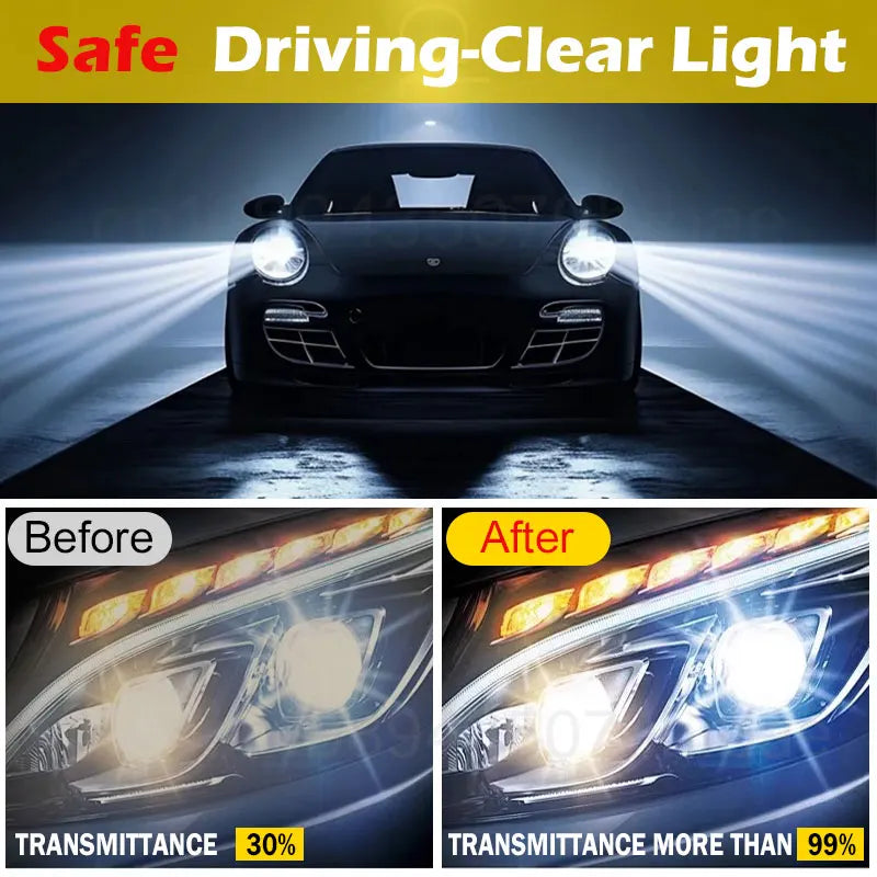 Car Headlight Restoration Polishing Kits Headlamp Scratch Remover Repair