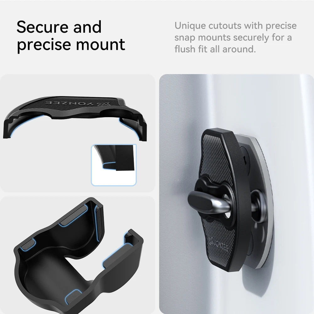YZ For Tesla Model 3 Y YL Highland Juniper Car Door Lock Cover Protection