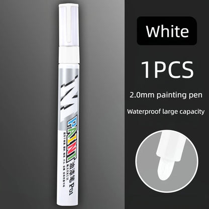 Car Paint Scratches Repair Brush Pen Waterproof Water Paint Marker Pen Car