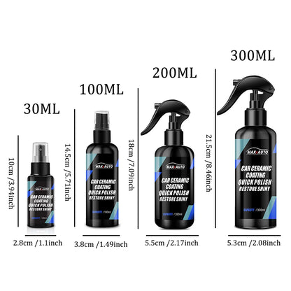 Hydrophobic Nano Ceramic Car Paint Coating & Polish