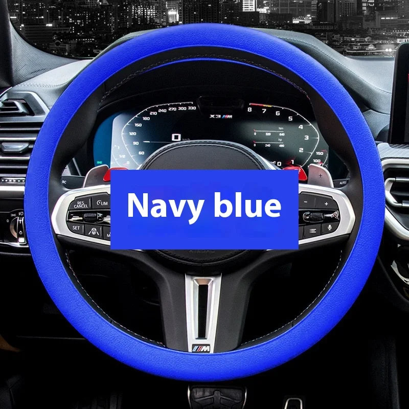 Car Steering Wheel Cover Anti-slip Protective Cover Soft And Odorless