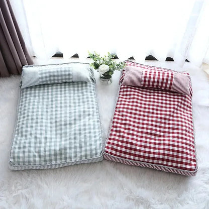 Cat Mat Winter Warm Beds Cats Cushions Kitten Bed Houses Habitats Basket