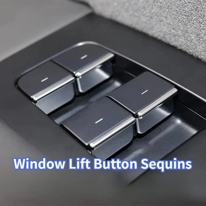 Car Window Switch Button Covers for Tesla Model 3/Y/YL ModelY Juniper ABS