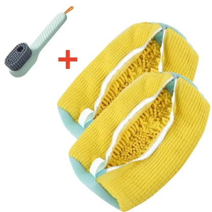 Laundry Bags Shoe Washing Machine Bag-with Zipper Laundry Bag with Rich
