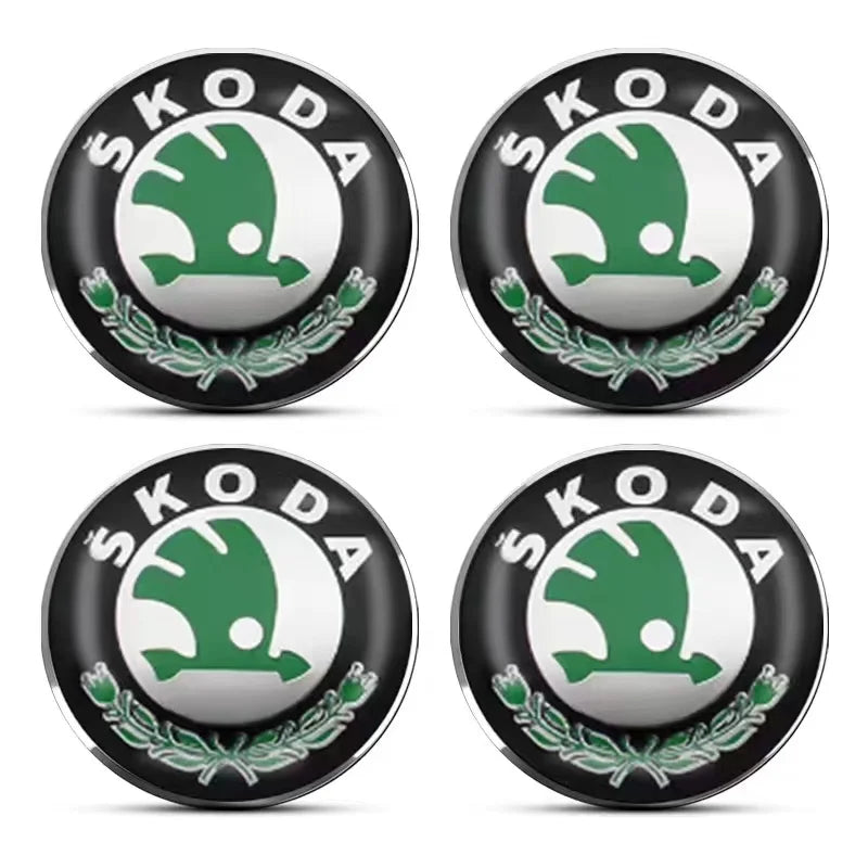 4pcs 56/60mm Car Wheel Center Hub Cap Car Rims Dust-Proof Cover Hubcaps For