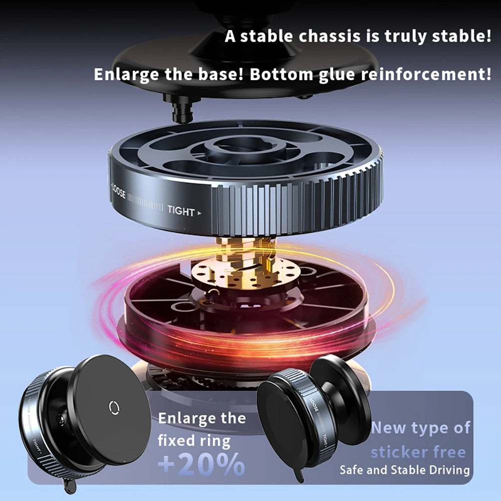 Magnetic Suction Cup Car Phone Holder