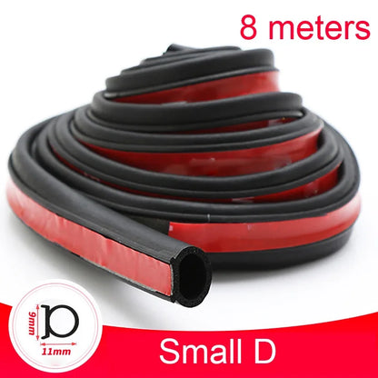 Car Door Rubber Seal Strip for Noise and Weather Protection