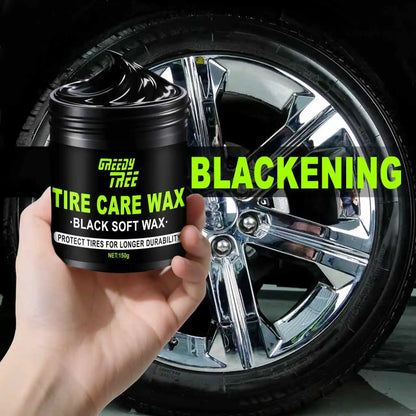 Tire Shine Spray and Dressing – High Gloss Black Tire Polish with UV