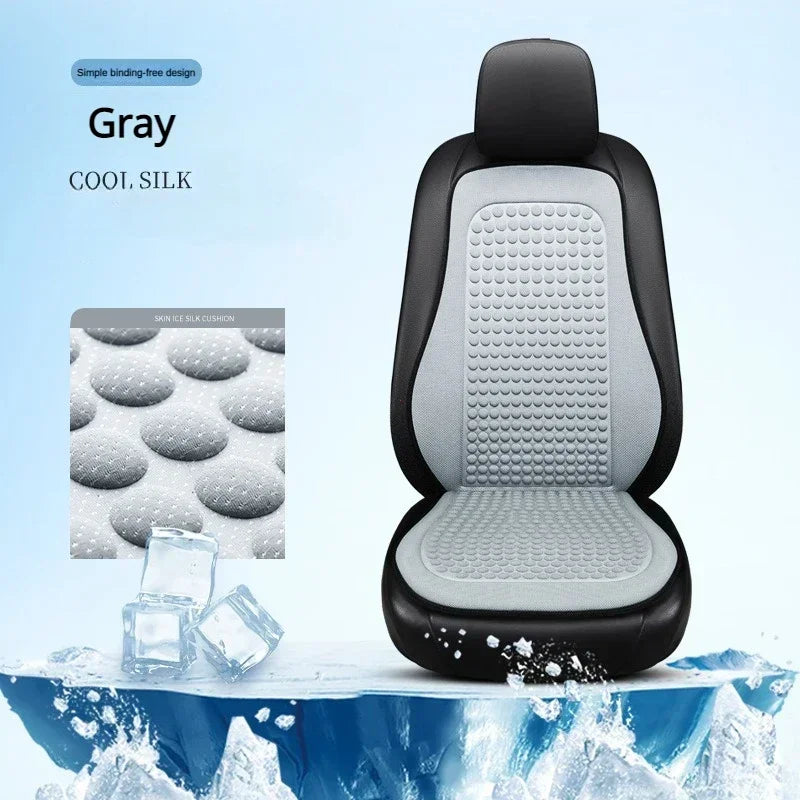 Car Cushion Summer Cool Cushion Ice Silk Seat Cover Cars Cushion Seasonal