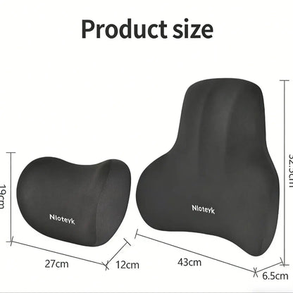 Memory Foam Car Neck Cushion Car Lumbar Support For Car Supplies Neck