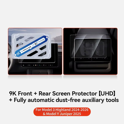 YZ Tempered Glass Film Protector For Tesla Model 3/Y/YL Highland Juniper