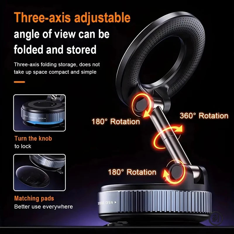 Vacuum Magnet Bracket Version Multi-Angles Adjustment Strong Magnetic