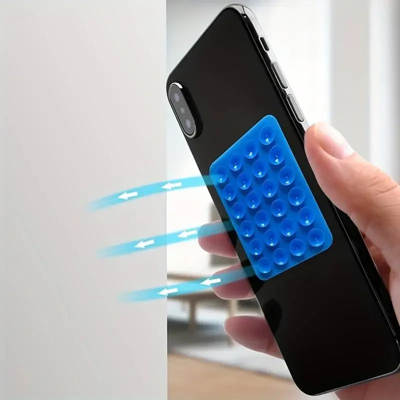 Silicone Suction Phone Holder Mat Multifunctional Cup Wall Stand Square