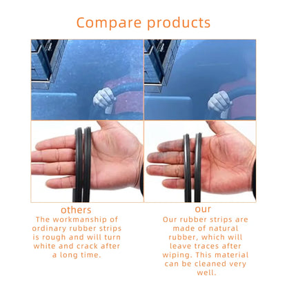 Car Windshield Rubber Strip Wiper 6mm Car Wiper Blade 14' 16' 17' 18' 19'