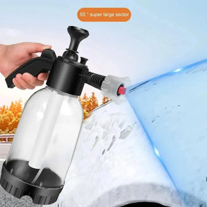 2L Foam Sprayer Car Wash Hand-held Foam Watering Can Air Pressure Sprayer