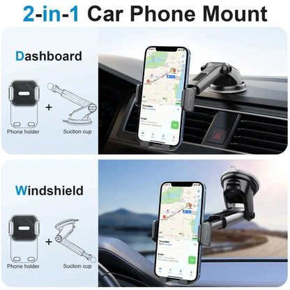 Dashboard & Windshield Car Phone Holder