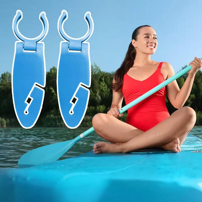 2pcs Stand Up Paddle Board Clips Double Padel Board Holder Expandable