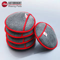 AUTOBIGHT 2/5/10 Pcs Car Waxing Sponge Polish Applicator Pads 5 Inch Fiber