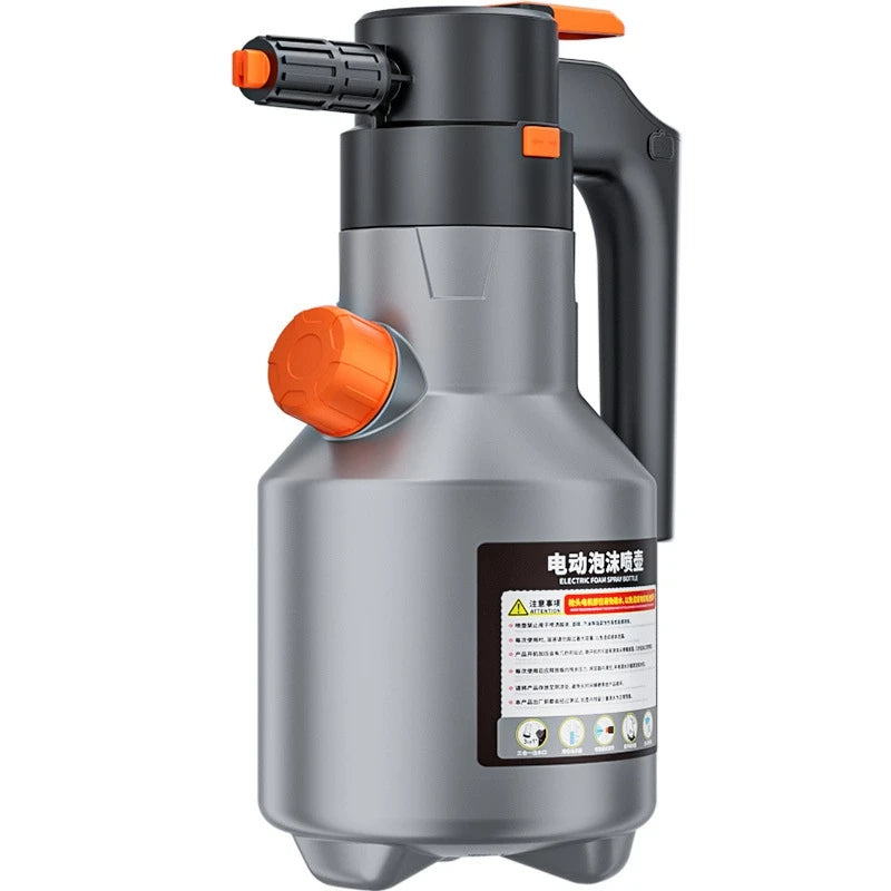 LEIBOO 2L Powerful Electric Foam Sprayer Car Wash Snow Foam Spray Bottle
