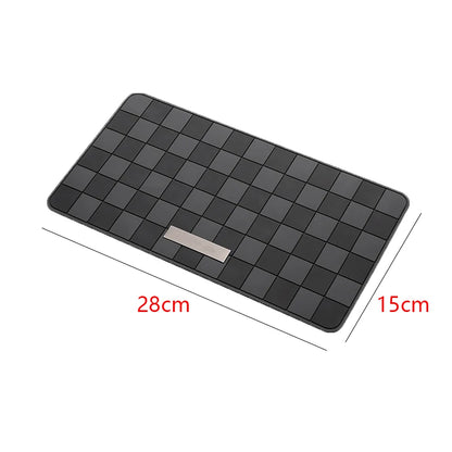 28*15cm Car Dashboard Anti-slip Mat PVC Mobile Phone Navigator Car Mat Car