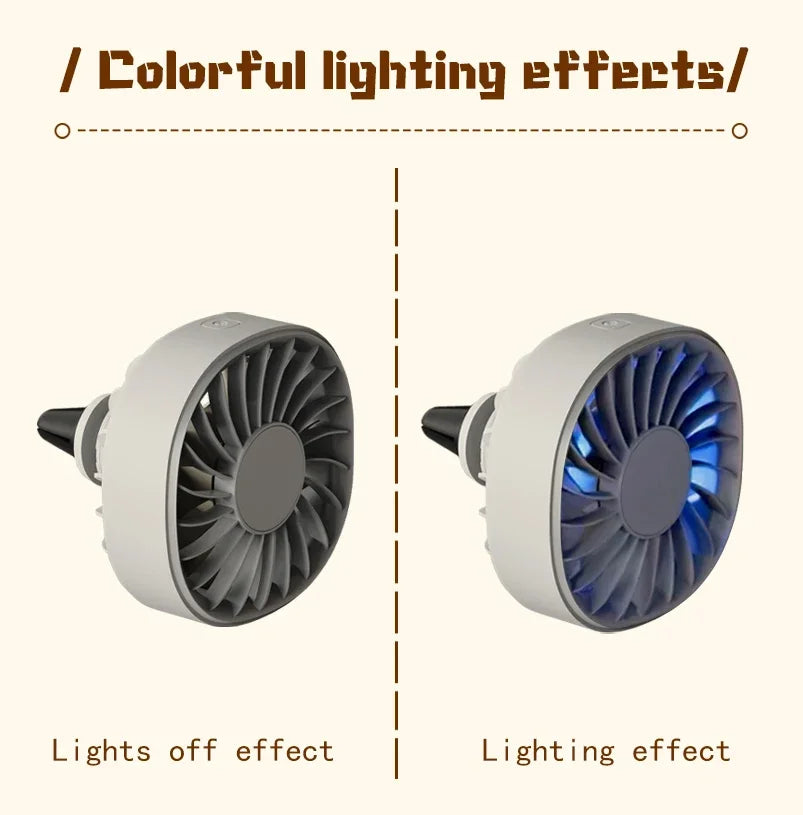 Rechargeable Mini Desk Fan