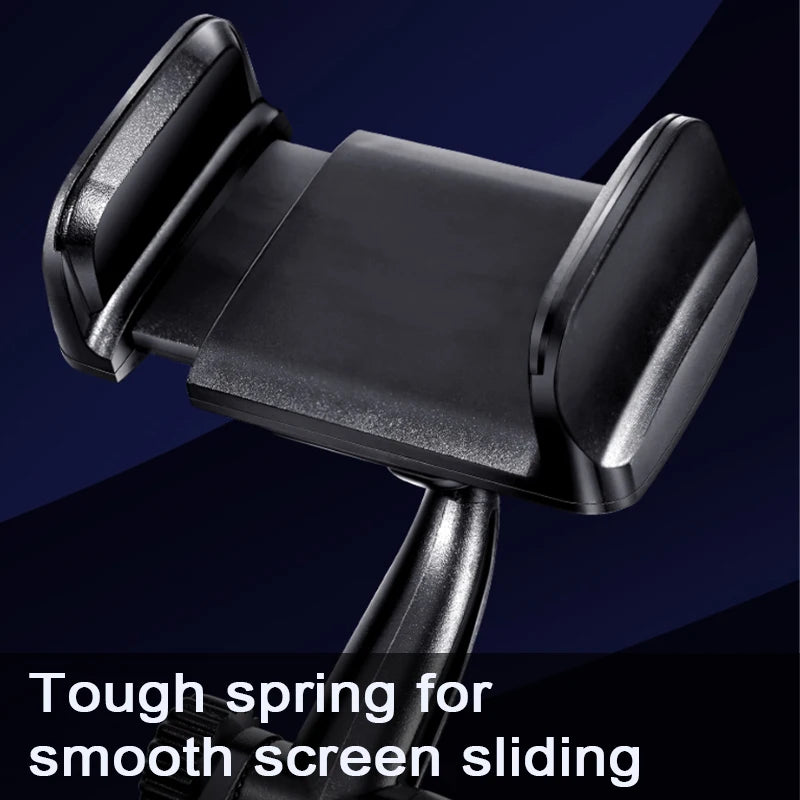 SEAMETAL Rearview Mirror Phone Holder for Car Free Rotation Adjustment