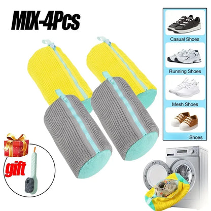 Laundry Bags Shoe Washing Machine Bag-with Zipper Laundry Bag with Rich