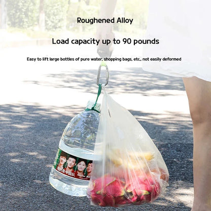 2PCS Heavy Duty Aluminium Alloy Hooks Multi-functional Solid Thick for