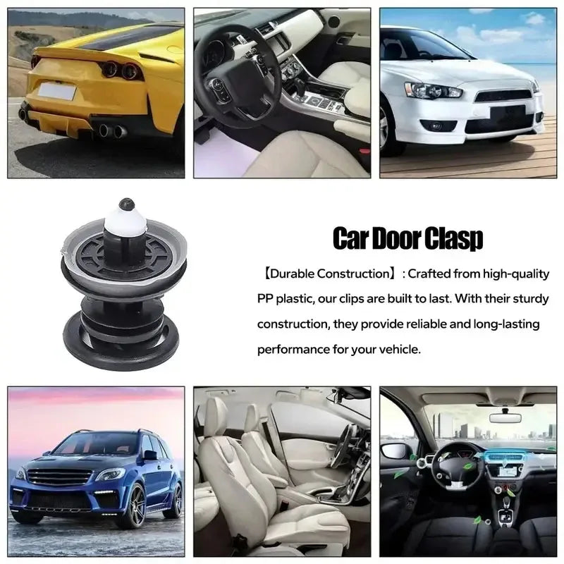 10/20/30pcs Car Door Panel Card Trim Clips Fixing Rivet For VW For Golf For