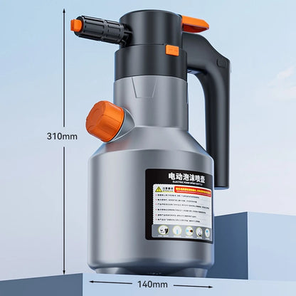 LEIBOO 2L Powerful Electric Foam Sprayer Car Wash Snow Foam Spray Bottle