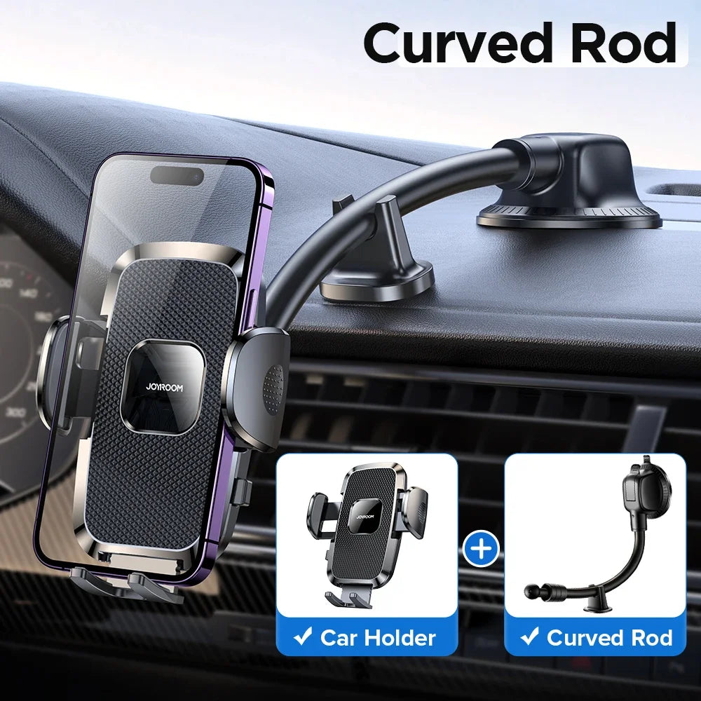 JOYROOM 360° Long Arm Car Phone Holder Air Vent GPS Stand Rotating